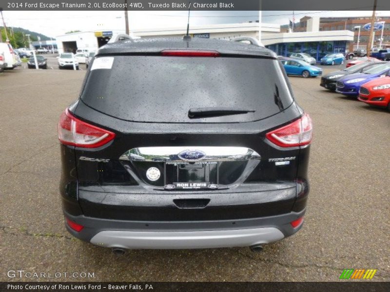 Tuxedo Black / Charcoal Black 2014 Ford Escape Titanium 2.0L EcoBoost 4WD