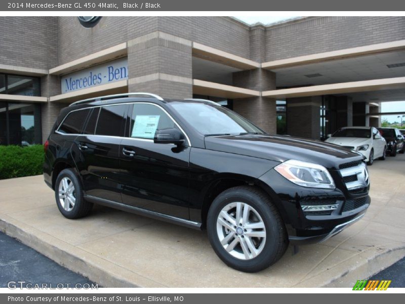 Black / Black 2014 Mercedes-Benz GL 450 4Matic