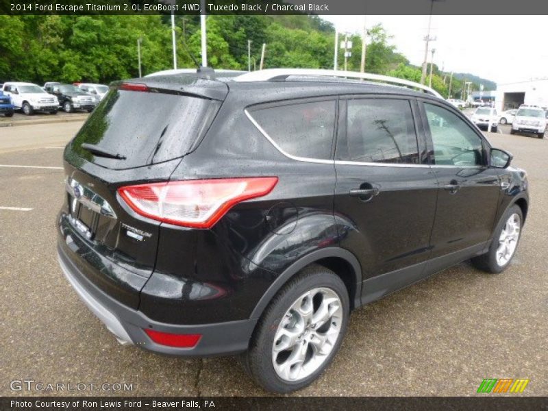 Tuxedo Black / Charcoal Black 2014 Ford Escape Titanium 2.0L EcoBoost 4WD