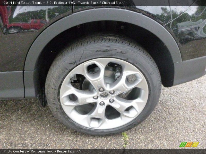 Tuxedo Black / Charcoal Black 2014 Ford Escape Titanium 2.0L EcoBoost 4WD
