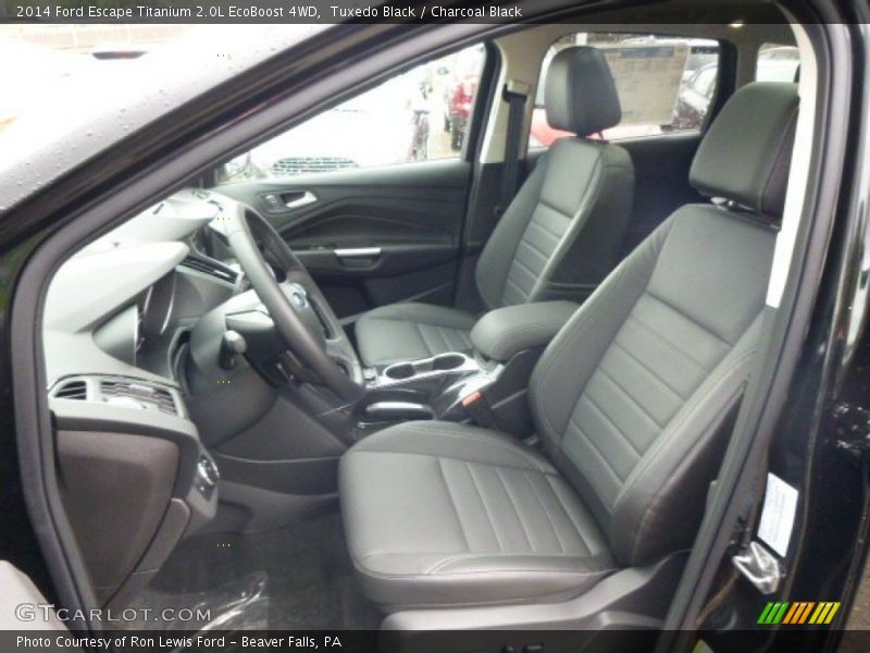 Tuxedo Black / Charcoal Black 2014 Ford Escape Titanium 2.0L EcoBoost 4WD