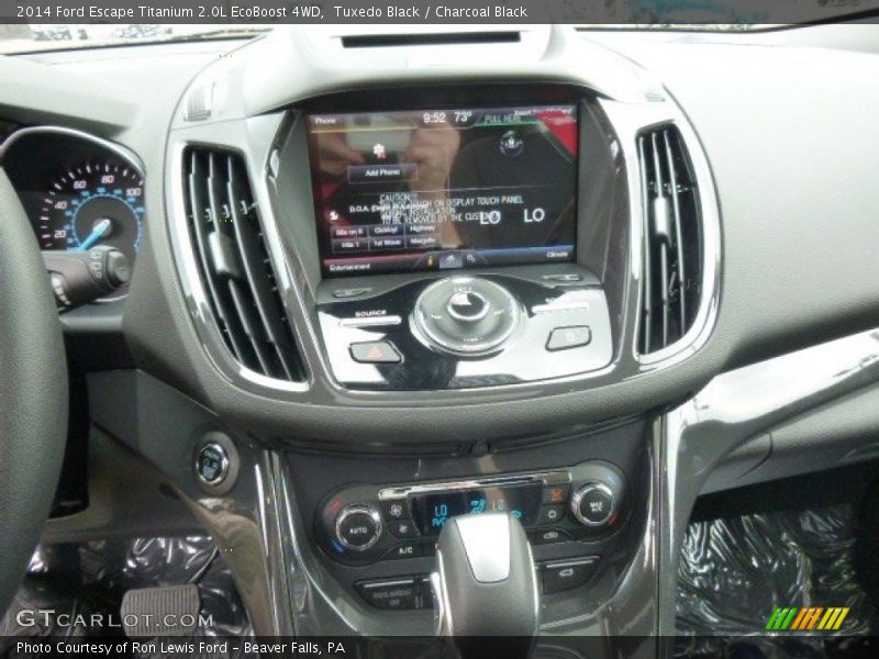 Tuxedo Black / Charcoal Black 2014 Ford Escape Titanium 2.0L EcoBoost 4WD