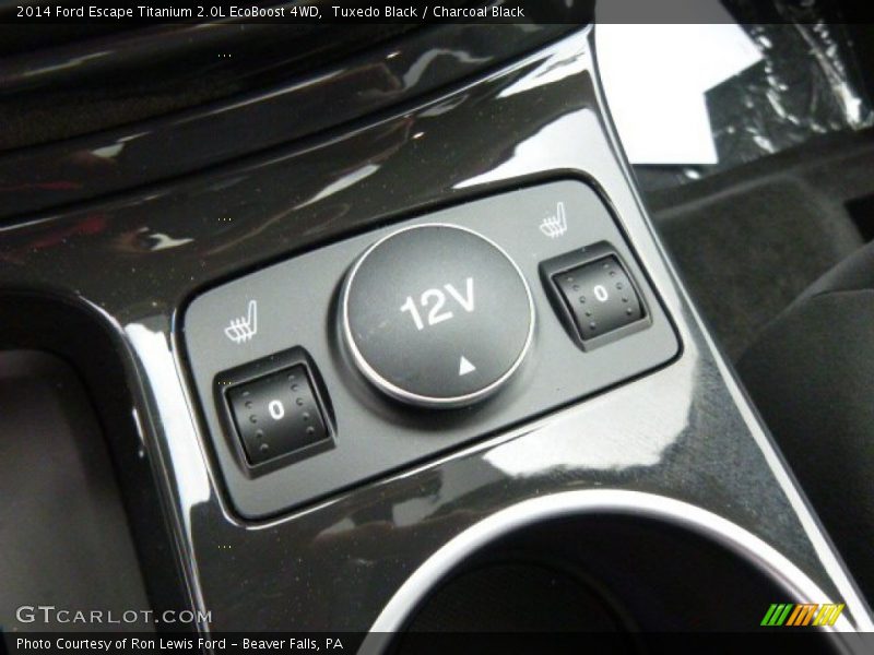 Tuxedo Black / Charcoal Black 2014 Ford Escape Titanium 2.0L EcoBoost 4WD
