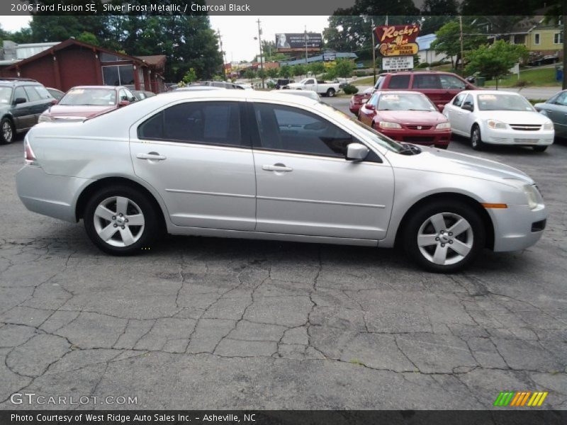 Silver Frost Metallic / Charcoal Black 2006 Ford Fusion SE