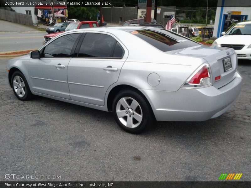 Silver Frost Metallic / Charcoal Black 2006 Ford Fusion SE