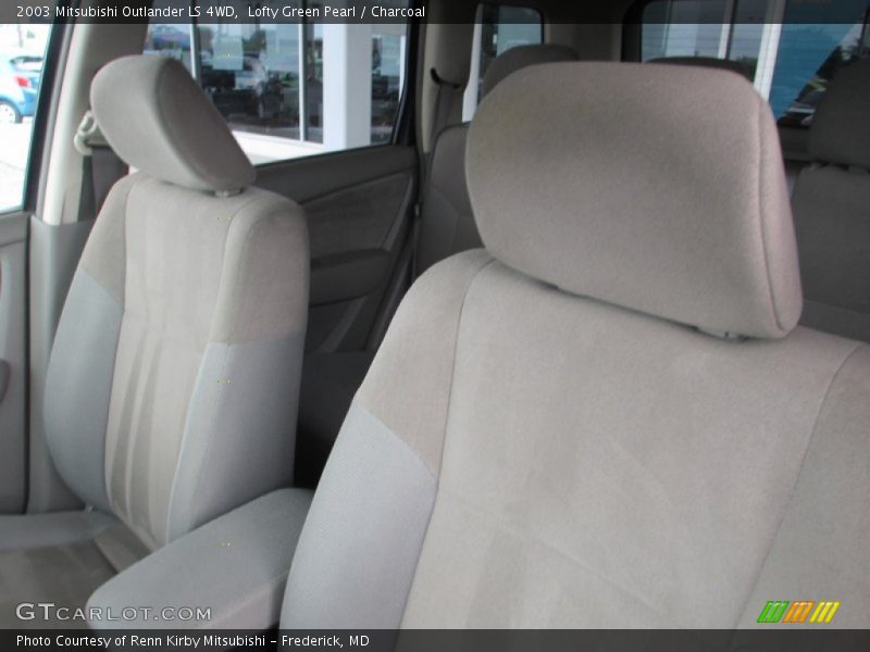 Lofty Green Pearl / Charcoal 2003 Mitsubishi Outlander LS 4WD
