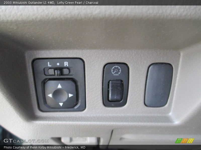 Lofty Green Pearl / Charcoal 2003 Mitsubishi Outlander LS 4WD