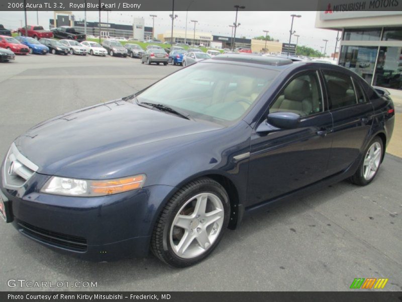 Royal Blue Pearl / Ebony 2006 Acura TL 3.2