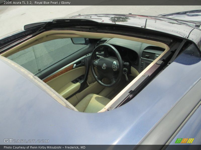 Royal Blue Pearl / Ebony 2006 Acura TL 3.2