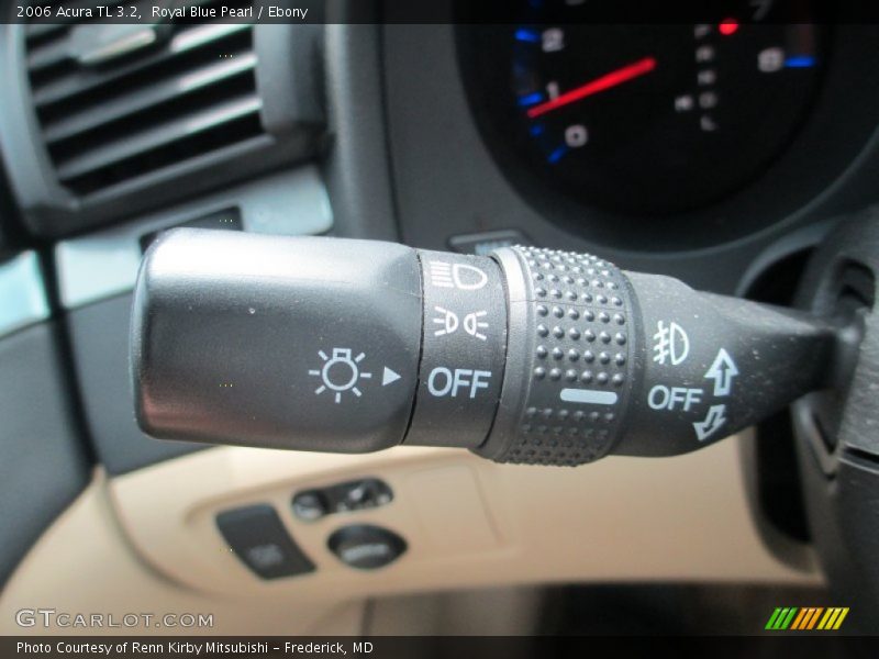 Royal Blue Pearl / Ebony 2006 Acura TL 3.2