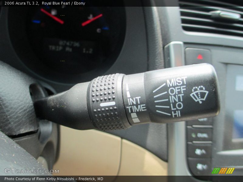 Royal Blue Pearl / Ebony 2006 Acura TL 3.2