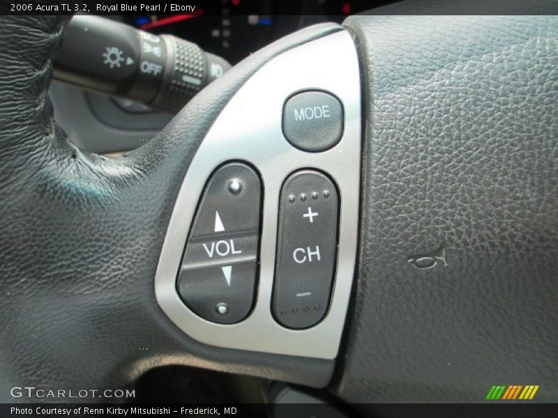 Royal Blue Pearl / Ebony 2006 Acura TL 3.2