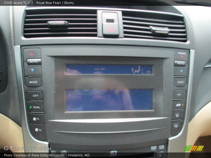Royal Blue Pearl / Ebony 2006 Acura TL 3.2
