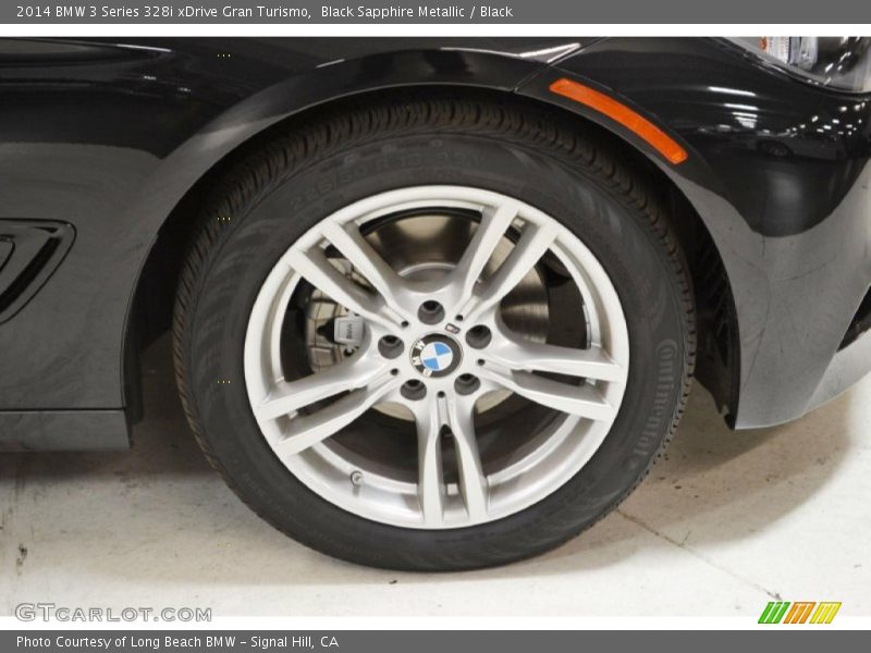 Black Sapphire Metallic / Black 2014 BMW 3 Series 328i xDrive Gran Turismo