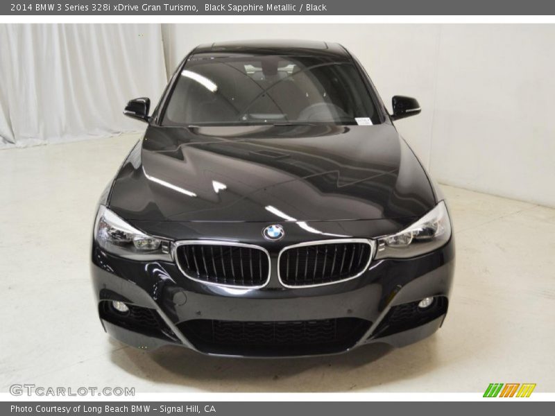 Black Sapphire Metallic / Black 2014 BMW 3 Series 328i xDrive Gran Turismo