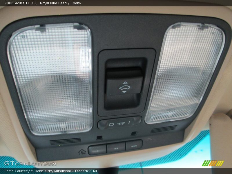 Royal Blue Pearl / Ebony 2006 Acura TL 3.2