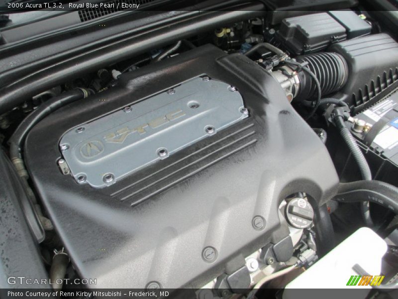 Royal Blue Pearl / Ebony 2006 Acura TL 3.2