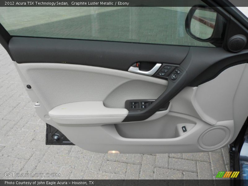 Graphite Luster Metallic / Ebony 2012 Acura TSX Technology Sedan