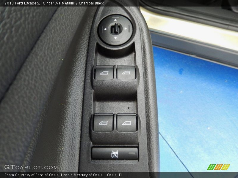 Ginger Ale Metallic / Charcoal Black 2013 Ford Escape S