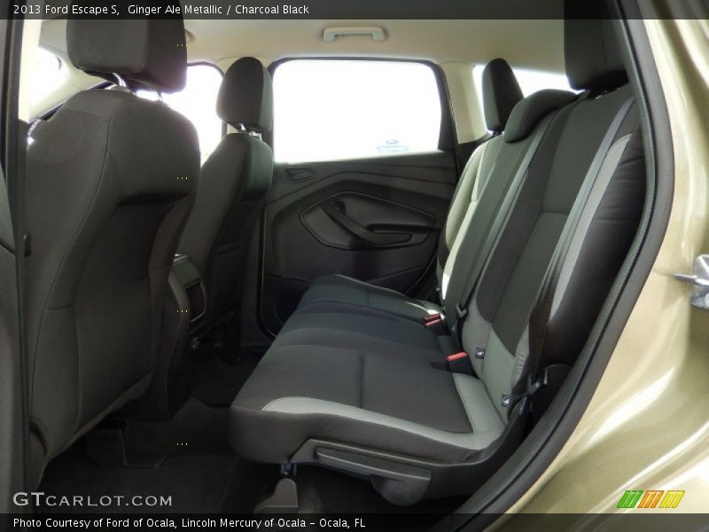 Ginger Ale Metallic / Charcoal Black 2013 Ford Escape S