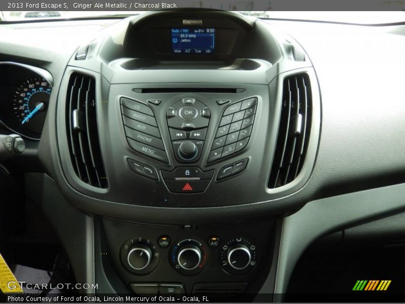 Ginger Ale Metallic / Charcoal Black 2013 Ford Escape S