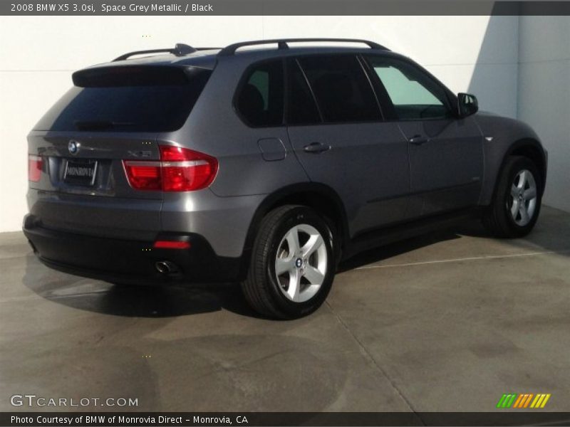 Space Grey Metallic / Black 2008 BMW X5 3.0si