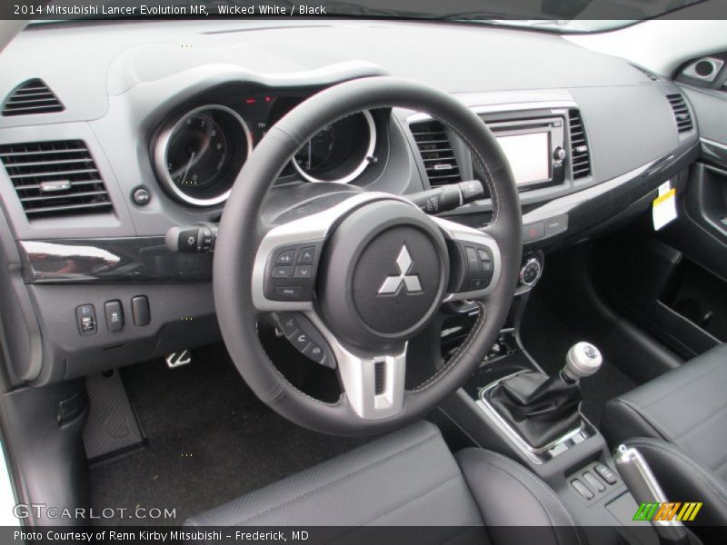  2014 Lancer Evolution MR Black Interior