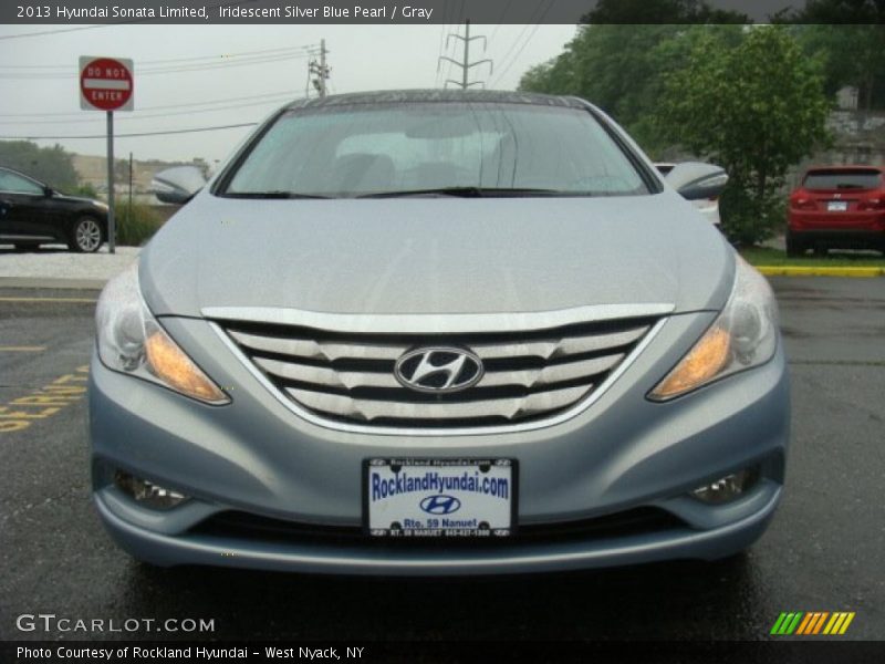 Iridescent Silver Blue Pearl / Gray 2013 Hyundai Sonata Limited