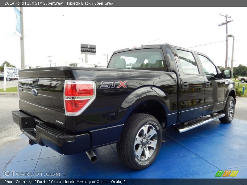 Tuxedo Black / Steel Grey 2014 Ford F150 STX SuperCrew