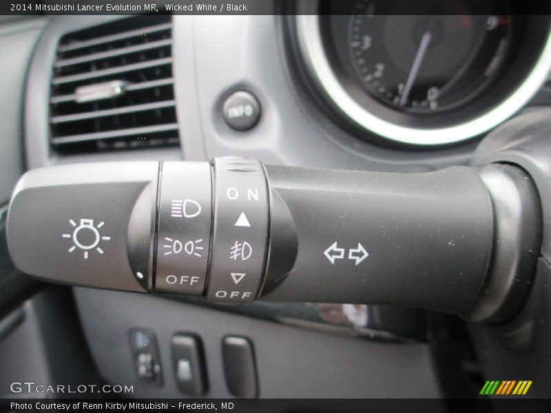 Controls of 2014 Lancer Evolution MR