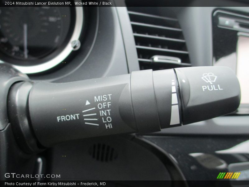 Controls of 2014 Lancer Evolution MR