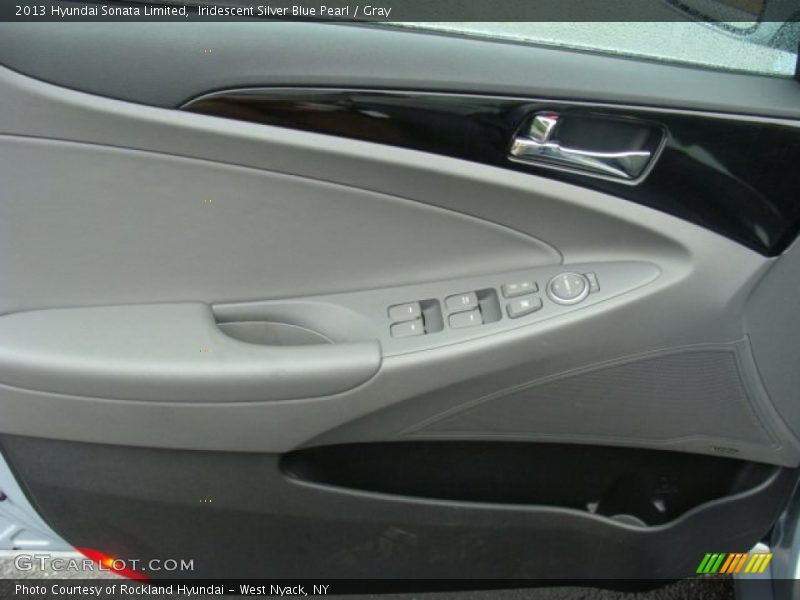 Iridescent Silver Blue Pearl / Gray 2013 Hyundai Sonata Limited