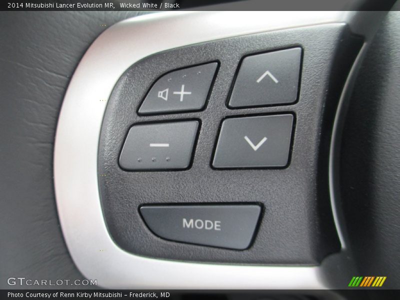 Controls of 2014 Lancer Evolution MR
