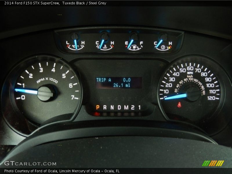 Tuxedo Black / Steel Grey 2014 Ford F150 STX SuperCrew