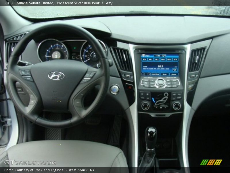 Iridescent Silver Blue Pearl / Gray 2013 Hyundai Sonata Limited