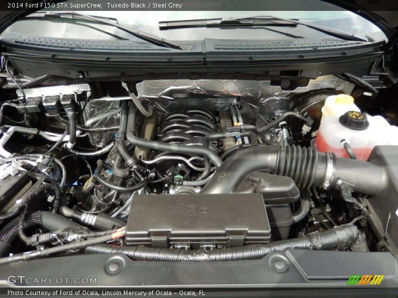 Tuxedo Black / Steel Grey 2014 Ford F150 STX SuperCrew