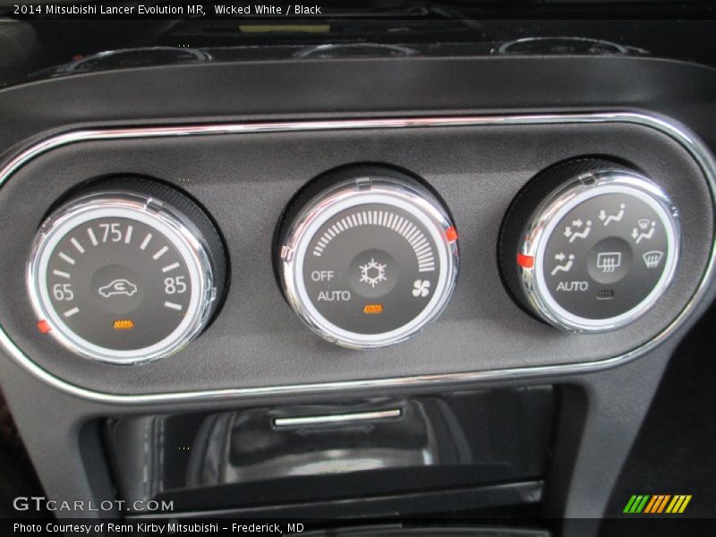 Controls of 2014 Lancer Evolution MR