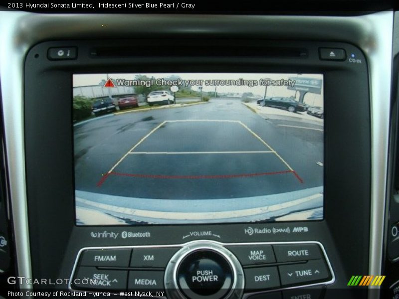 Iridescent Silver Blue Pearl / Gray 2013 Hyundai Sonata Limited