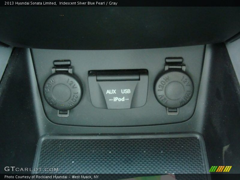 Iridescent Silver Blue Pearl / Gray 2013 Hyundai Sonata Limited