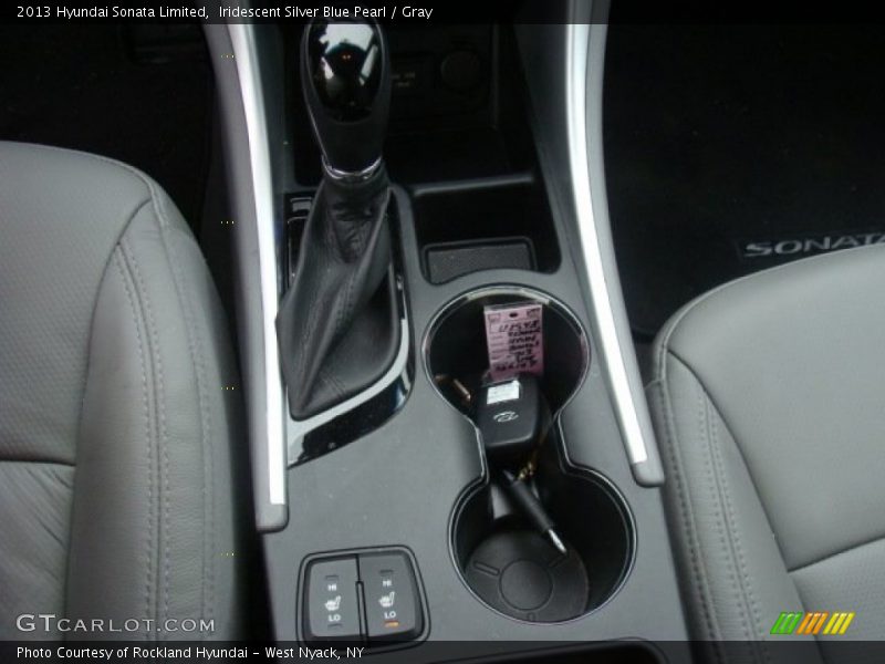 Iridescent Silver Blue Pearl / Gray 2013 Hyundai Sonata Limited