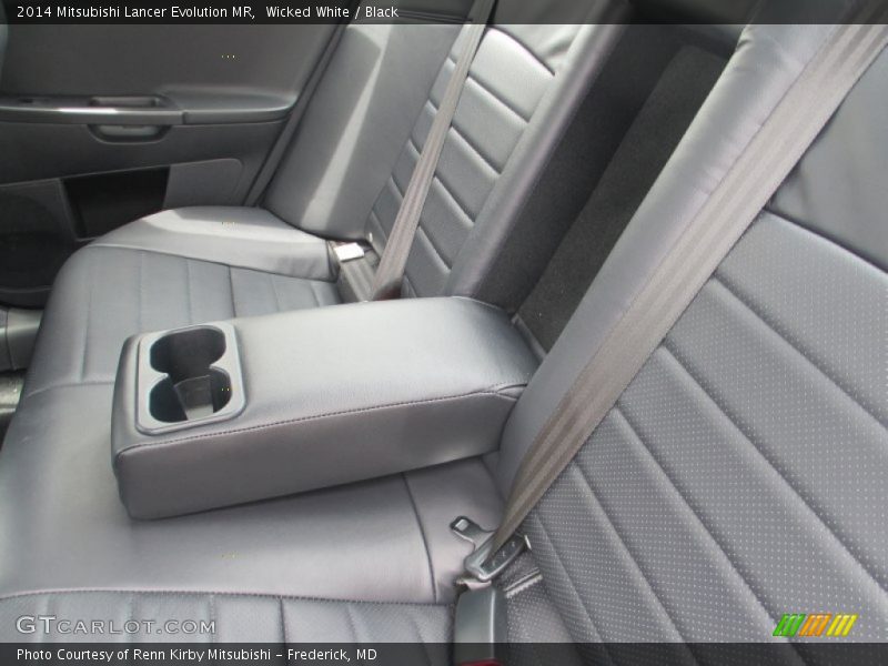 Wicked White / Black 2014 Mitsubishi Lancer Evolution MR