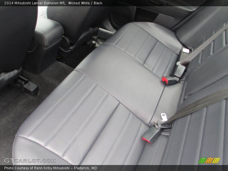 Wicked White / Black 2014 Mitsubishi Lancer Evolution MR