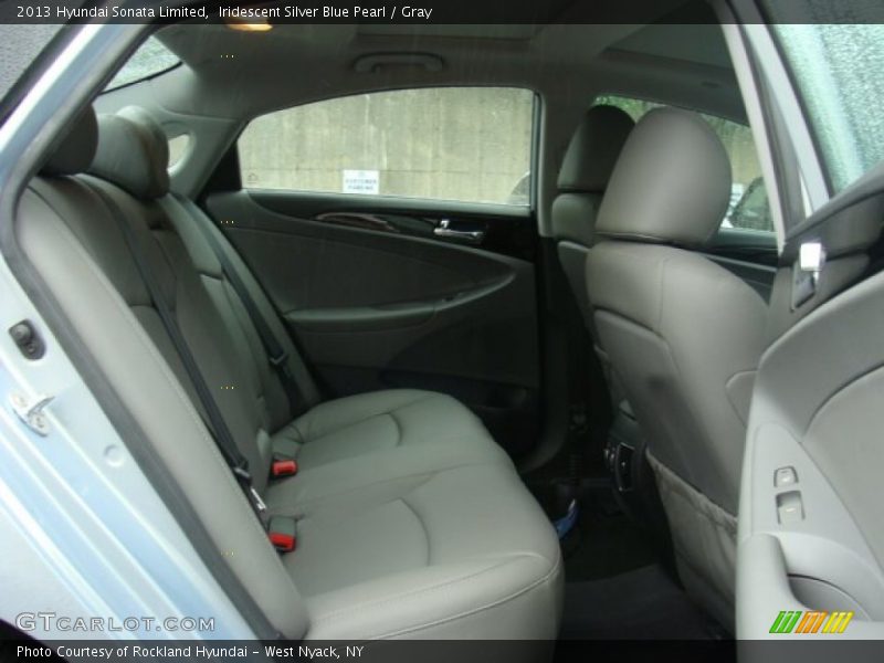 Iridescent Silver Blue Pearl / Gray 2013 Hyundai Sonata Limited