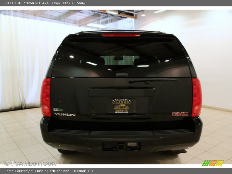 Onyx Black / Ebony 2011 GMC Yukon SLT 4x4