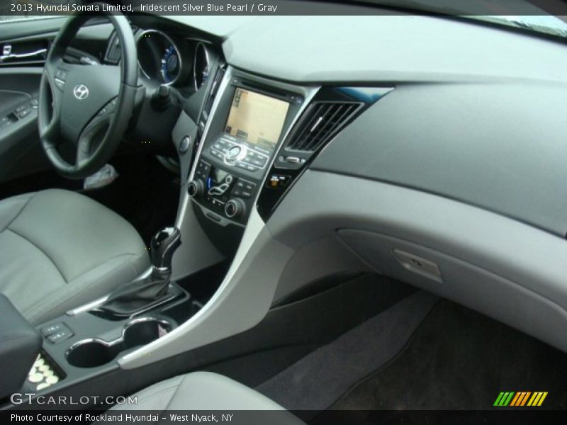Iridescent Silver Blue Pearl / Gray 2013 Hyundai Sonata Limited
