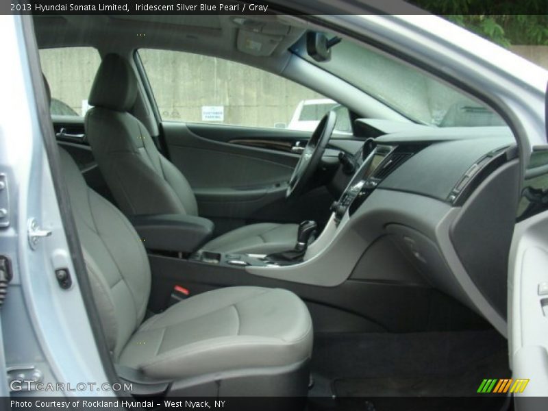 Iridescent Silver Blue Pearl / Gray 2013 Hyundai Sonata Limited