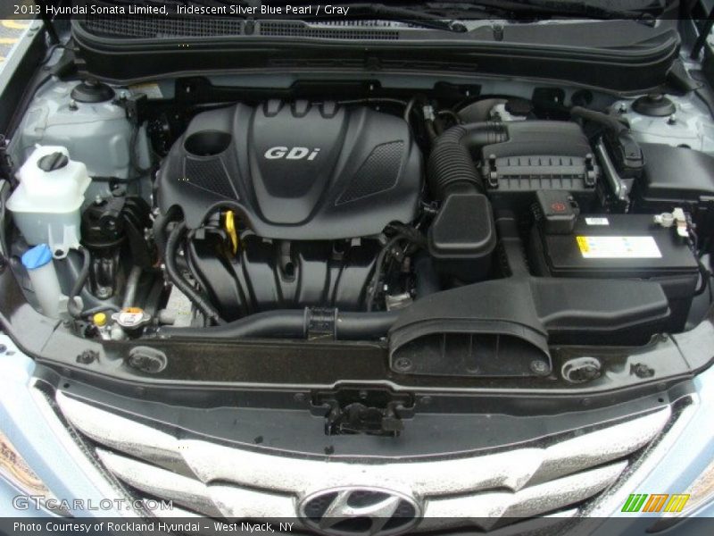 Iridescent Silver Blue Pearl / Gray 2013 Hyundai Sonata Limited