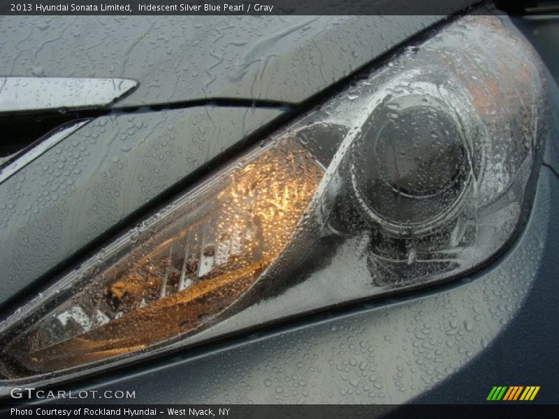 Iridescent Silver Blue Pearl / Gray 2013 Hyundai Sonata Limited