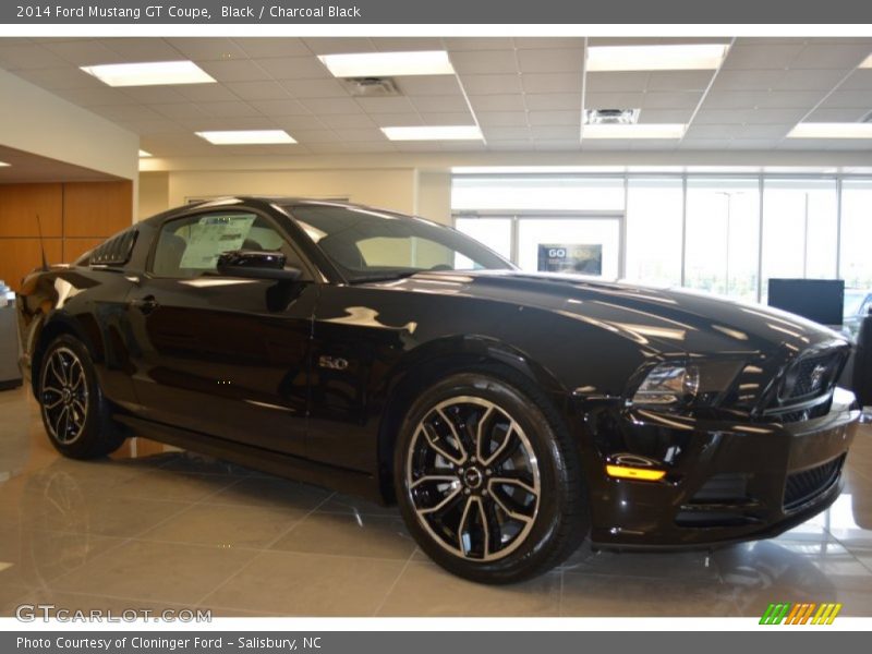 Black / Charcoal Black 2014 Ford Mustang GT Coupe