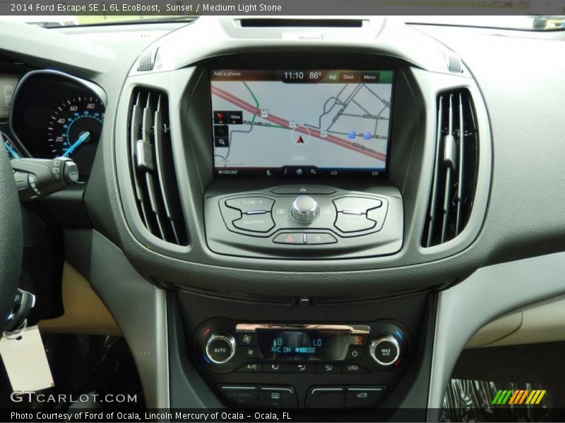 Sunset / Medium Light Stone 2014 Ford Escape SE 1.6L EcoBoost